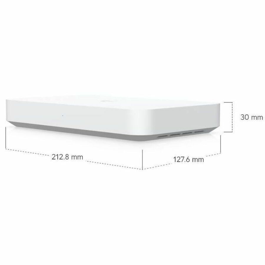 Ubiquiti Gateway Fiber UXG-Fiber 10GBase-T Router with 4-Port 2.5 GbE Switch and SFP+ WAN/LAN Ports