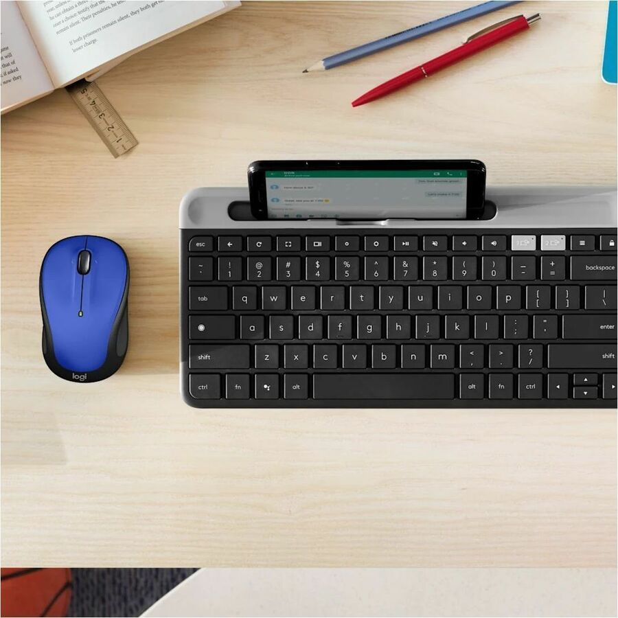 Logitech M325S Wireless Mouse – Compact, Ergonomic Design with 32.81 ft Range