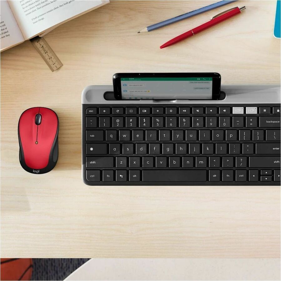 Logitech M325S Wireless Mouse - Compact, Ergonomic Design with 4-Way Scroll and 32.8 ft Wireless Range