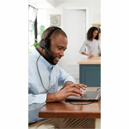 Jabra Evolve2 50 Headset with Active Noise Cancellation and Bluetooth 5.2