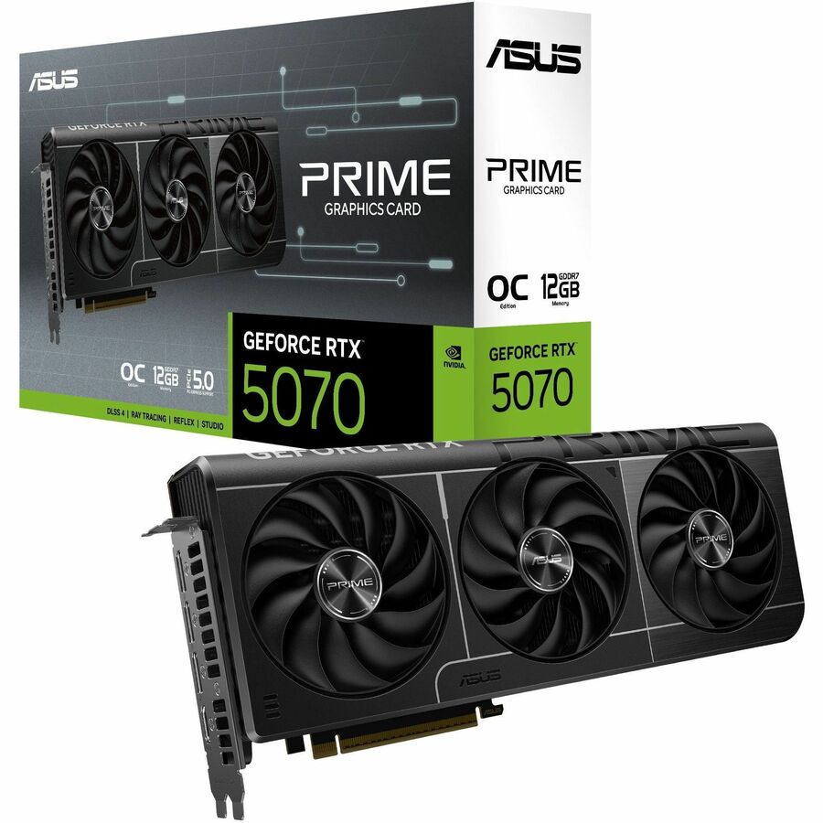 ASUS PRIME GeForce RTX 5070 12GB GDDR7 OC Edition Graphics Card