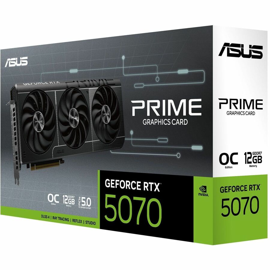 ASUS PRIME GeForce RTX 5070 12GB GDDR7 OC Edition Graphics Card