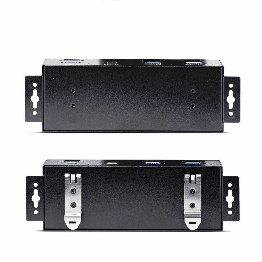 StarTech.com 7-Port Industrial USB 3.2 Gen 2 Hub with Mounting Options and Power Adapter