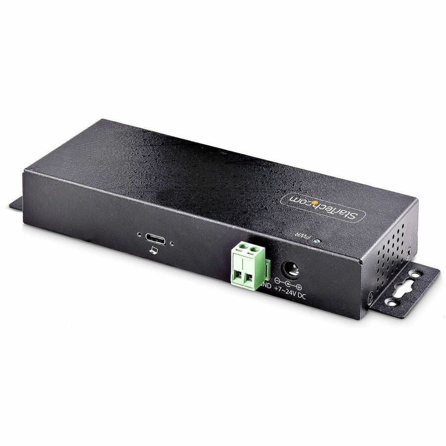 StarTech.com 7-Port Industrial USB 3.2 Gen 2 Hub with Mounting Options and Power Adapter