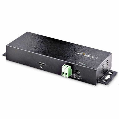 StarTech.com 7-Port Industrial USB 3.2 Gen 2 Hub with Mounting Options and Power Adapter