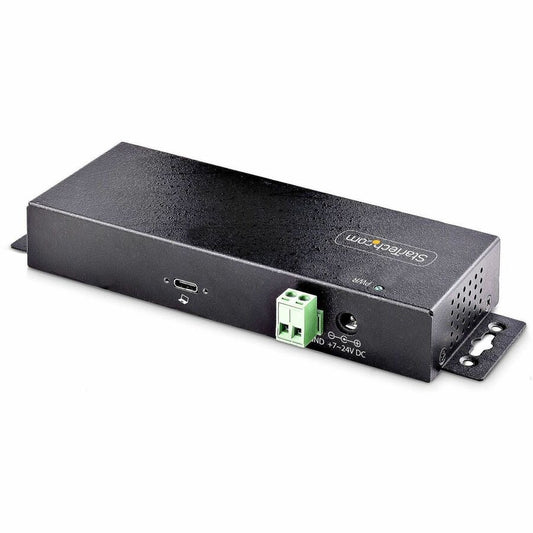 StarTech.com 7-Port Industrial USB 3.2 Gen 2 Hub with Mounting Options and Power Adapter