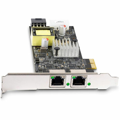 StarTech.com 2-Port 2.5Gbps PCI Express PoE Network Card with Dual Intel I225-V Chips