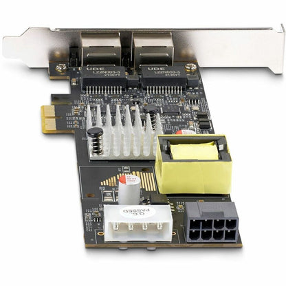 StarTech.com 2-Port 2.5Gbps PCI Express PoE Network Card with Dual Intel I225-V Chips