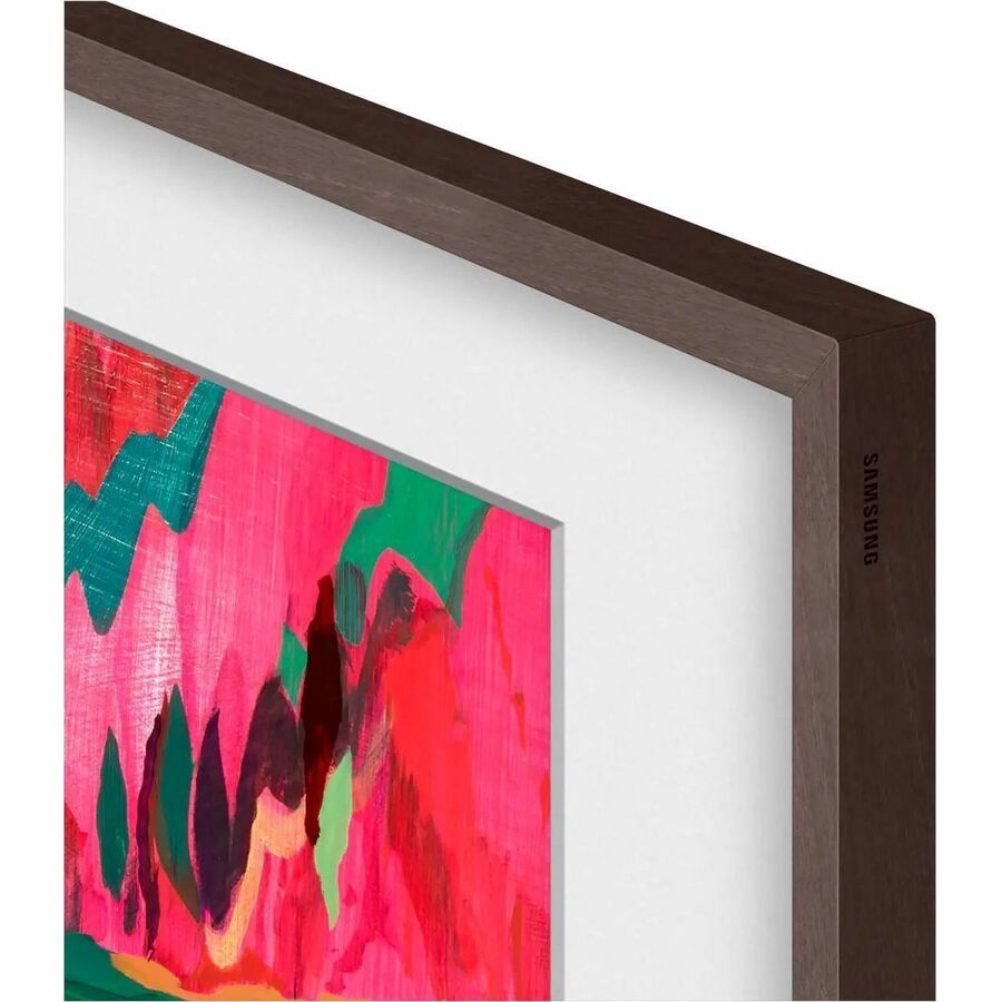 Samsung 65" The Frame Customizable Bezel - Modern Brown