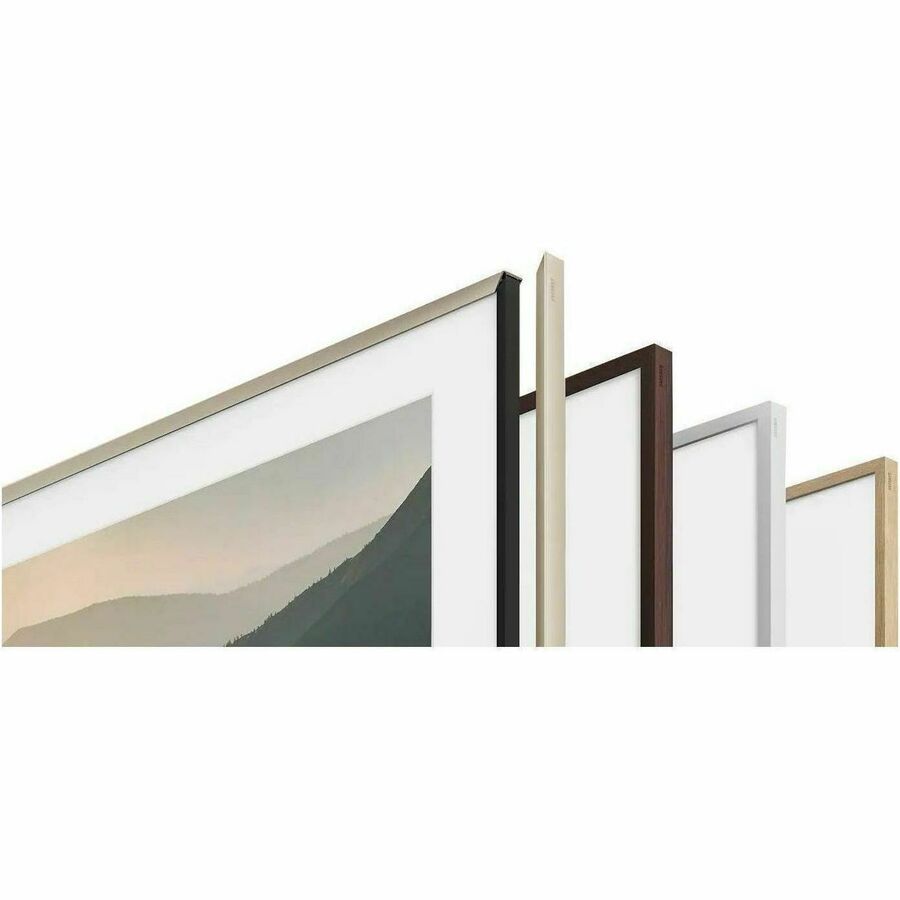 Samsung 85" The Frame Customizable Bezel - Modern White for The Frame and The Frame Pro TVs