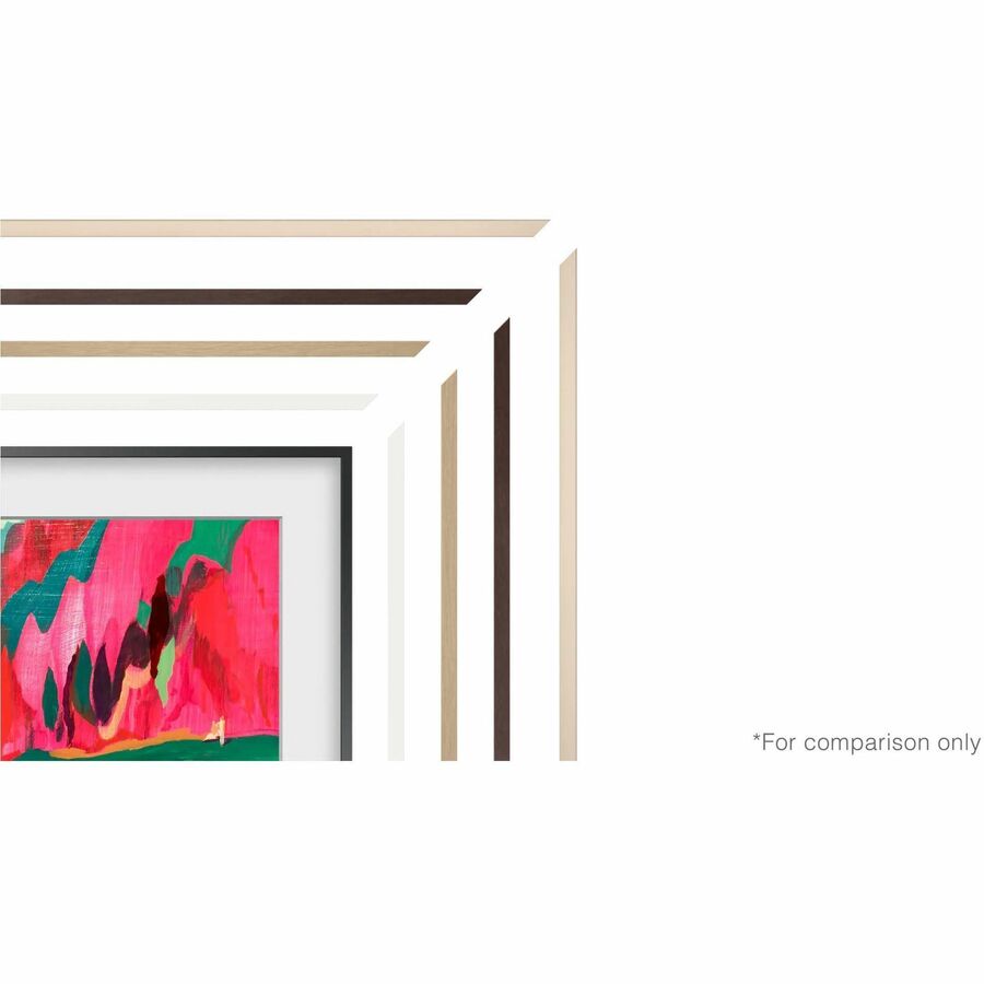 Samsung 75" The Frame Customizable Bezel - Modern Teak