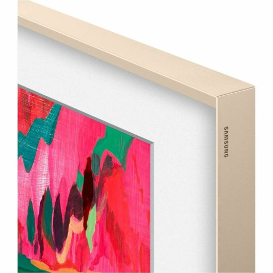 Samsung 85" The Frame Customizable Bezel - Sand Gold Metal