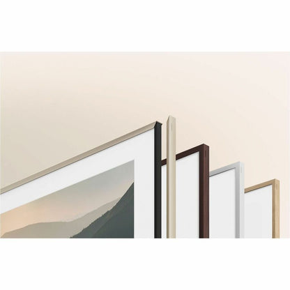 Samsung 75" The Frame Customizable Bezel - Modern Brown