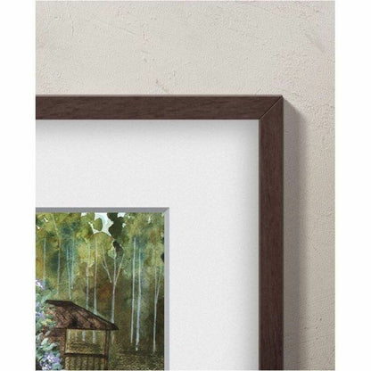 Samsung 75" The Frame Customizable Bezel - Modern Brown