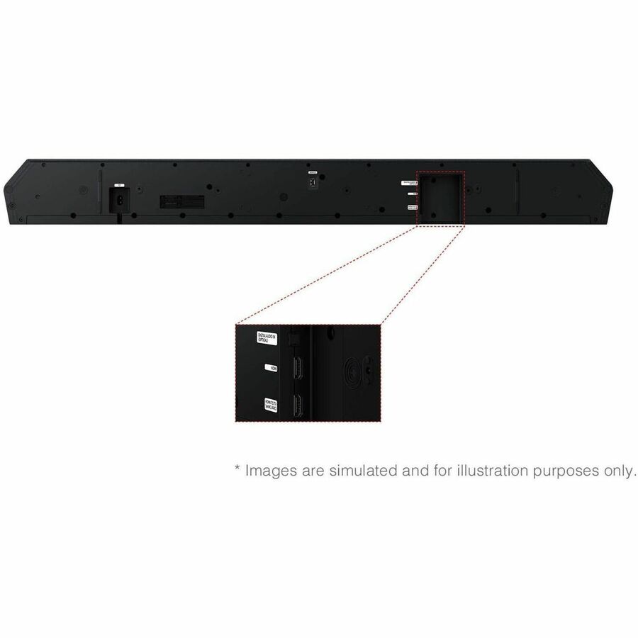 Samsung HW-Q800F 5.1.2 Channel Sound Bar with Dolby Atmos and Wireless Surround