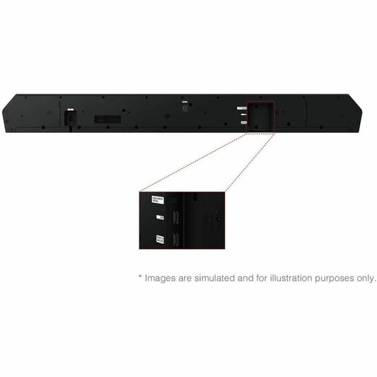 Samsung HW-Q800F 5.1.2 Channel Sound Bar with Dolby Atmos and Wireless Surround