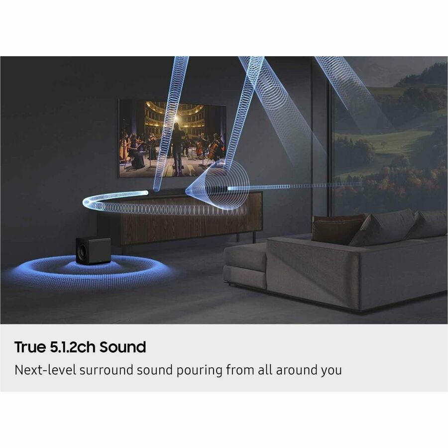 Samsung HW-Q800F 5.1.2 Channel Sound Bar with Dolby Atmos and Wireless Surround