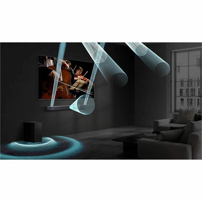 Samsung HW-Q600F/ZA 3.1.2 Channel Bluetooth Sound Bar with Active Subwoofer and HDMI