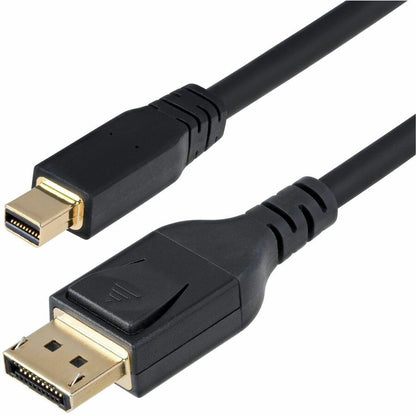 StarTech.com 10ft Mini DisplayPort to DisplayPort 1.4 Cable with 8K Support