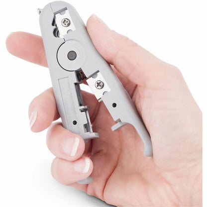 StarTech.com Network Cable Stripper and Cutter - Professional Wire Stripping Tool for UTP, FTP, STP, Coaxial Cables