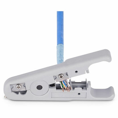 StarTech.com Network Cable Stripper and Cutter - Professional Wire Stripping Tool for UTP, FTP, STP, Coaxial Cables
