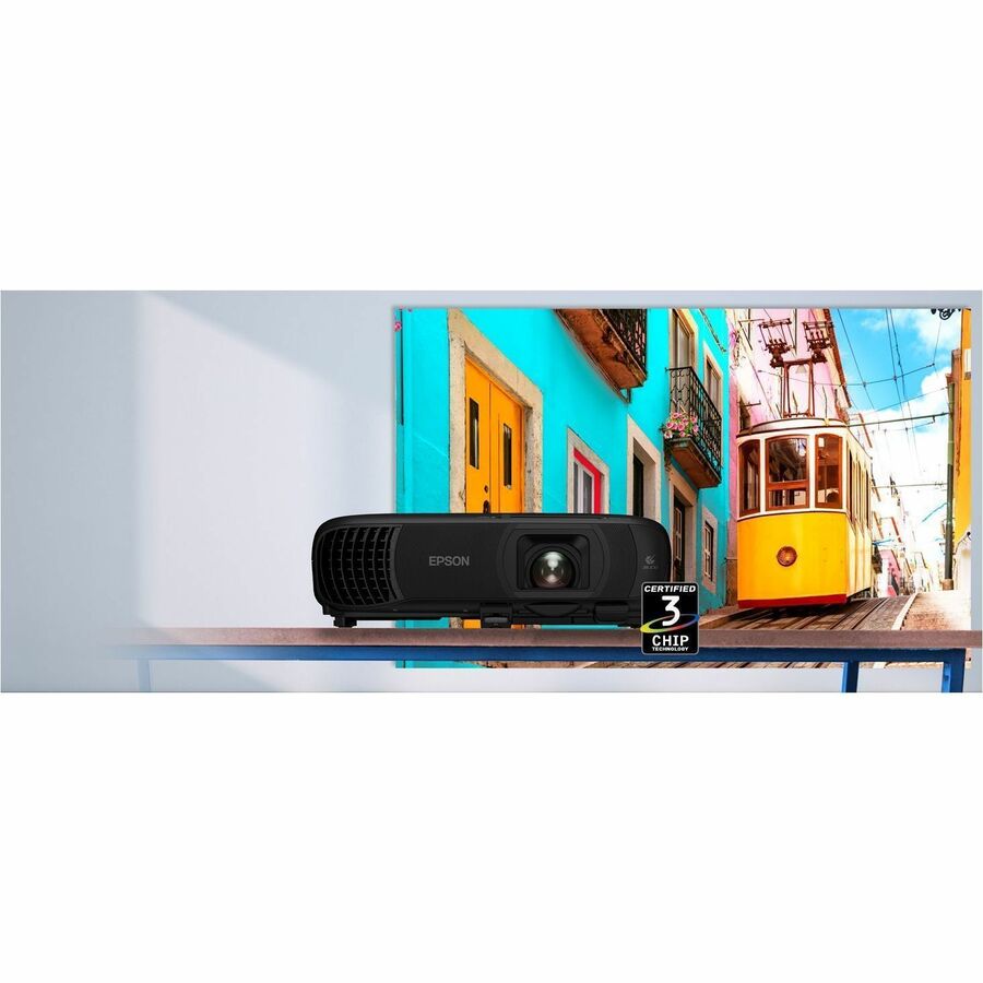 Epson PowerLite 1290 Full HD 1080p Business Projector with Built-in Wireless and 4100 Lumens