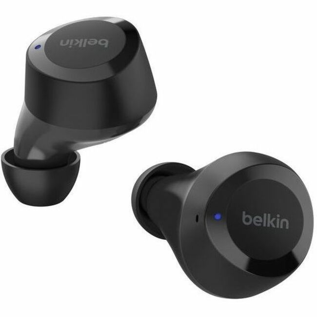 Belkin SoundForm Bolt True Wireless Earbuds – Compact In-Ear Bluetooth Earset with 28 Hours Battery, Sweat Resistance, and Easy Touch Controls