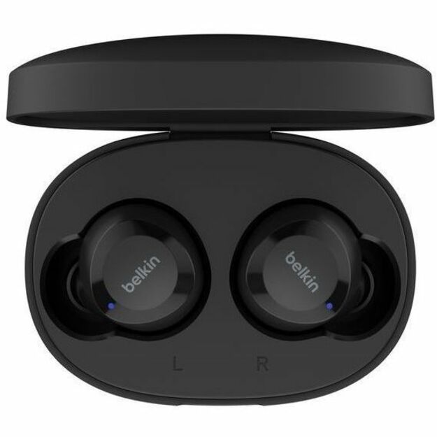 Belkin SoundForm Bolt True Wireless Earbuds – Compact In-Ear Bluetooth Earset with 28 Hours Battery, Sweat Resistance, and Easy Touch Controls