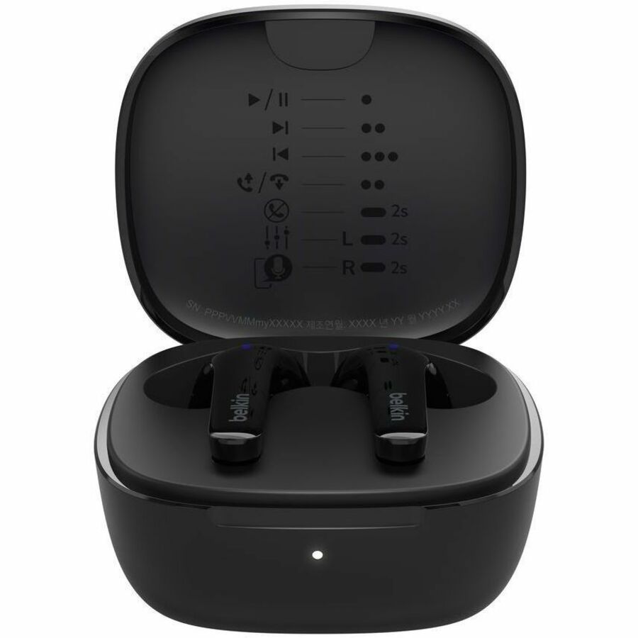 Belkin SoundForm Motion True Wireless Earbuds with Bluetooth 5.3 and IPX5 Splash Resistance