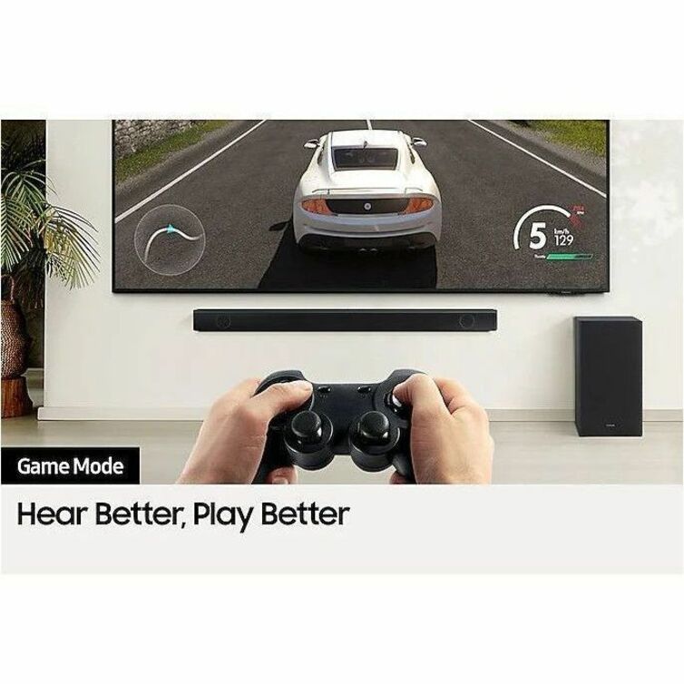 Samsung HW-B550 2.1 Bluetooth Sound Bar Speaker with Wireless Subwoofer and Dolby Audio