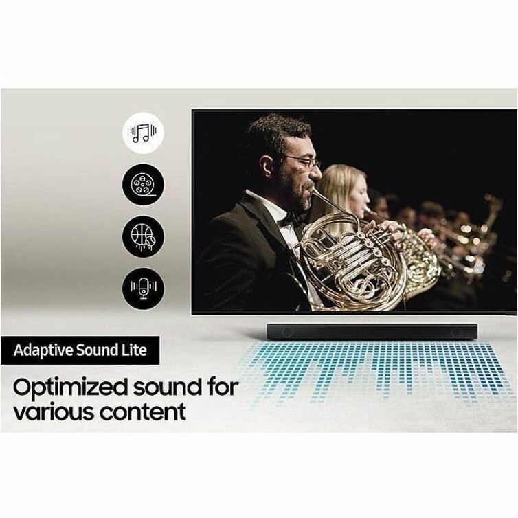 Samsung HW-B550 2.1 Bluetooth Sound Bar Speaker with Wireless Subwoofer and Dolby Audio