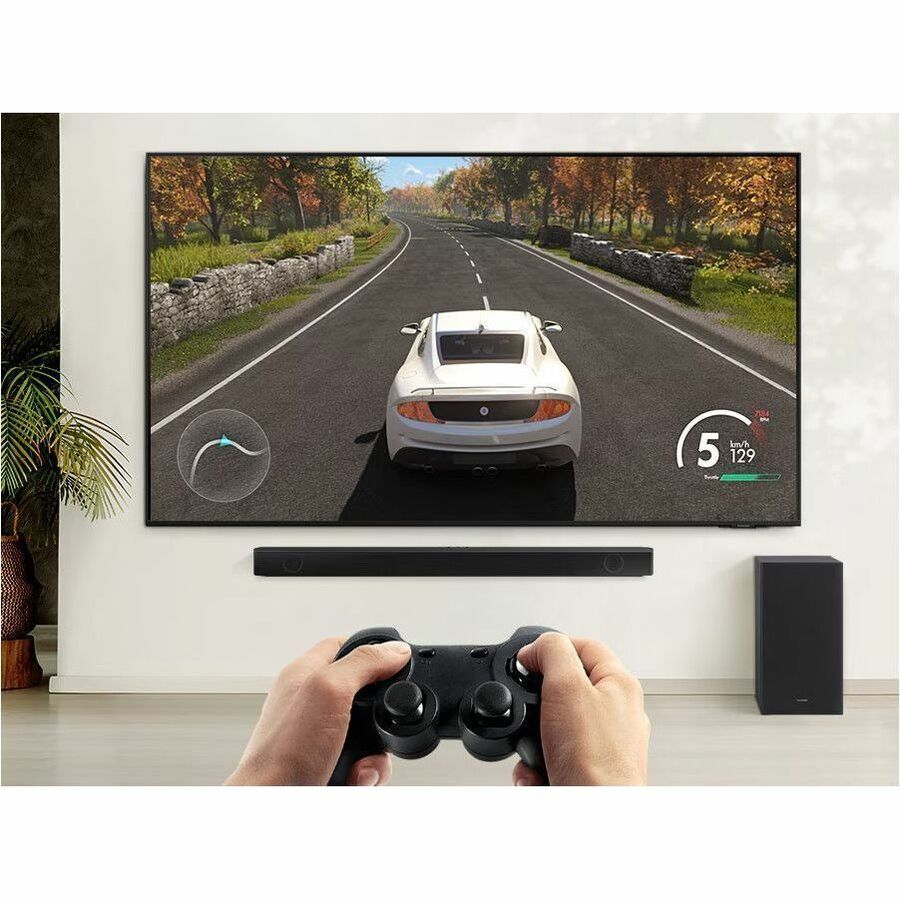 Samsung HW-B550 2.1 Bluetooth Sound Bar Speaker with Wireless Subwoofer and Dolby Audio