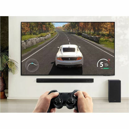 Samsung HW-B550 2.1 Bluetooth Sound Bar Speaker with Wireless Subwoofer and Dolby Audio