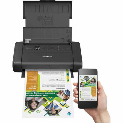 Canon PIXMA TR160 Portable Wireless Inkjet Printer - Color