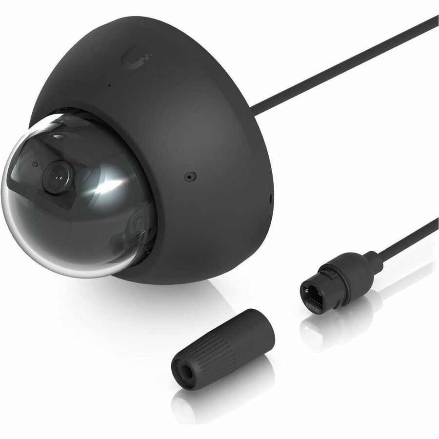 Ubiquiti UniFi 8 Megapixel 4K AI Dome Network Camera - Color, Black