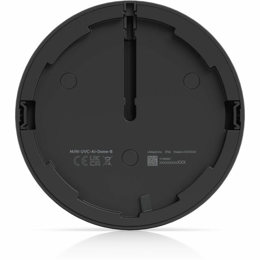 Ubiquiti UniFi 8 Megapixel 4K AI Dome Network Camera - Color, Black