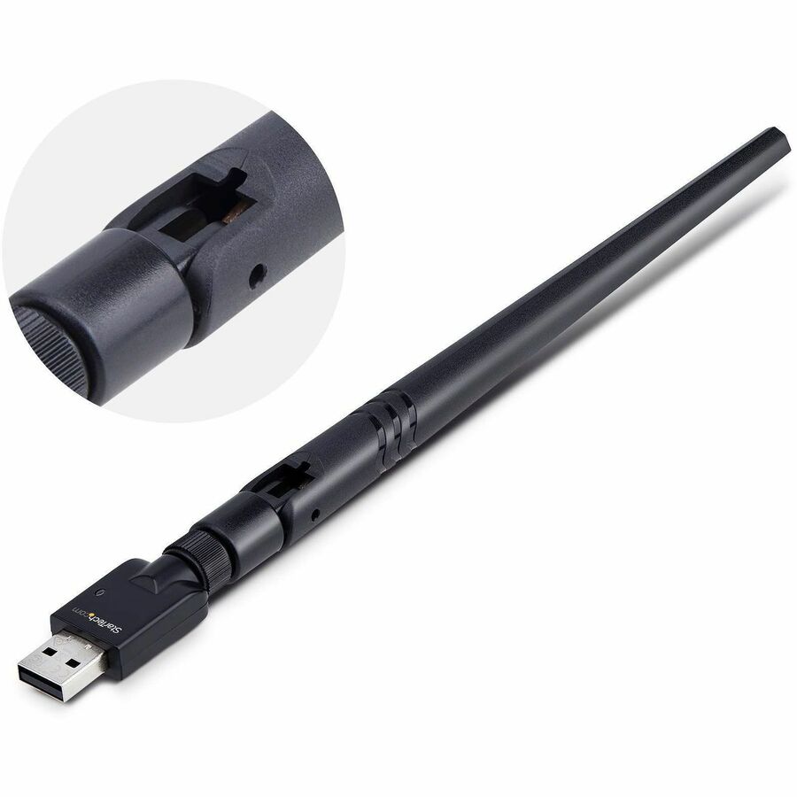 StarTech.com USB Bluetooth 5.3 Adapter, Class 1 - Wireless Bluetooth Dongle for PC and Laptop