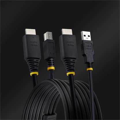 StarTech.com 10ft HDMI and USB 5Gbps KVM Cable for High-Resolution KVM Switches