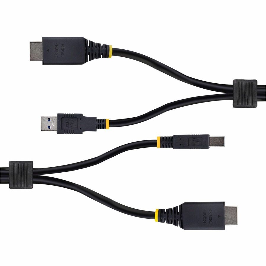 StarTech.com 10ft HDMI and USB 5Gbps KVM Cable for High-Resolution KVM Switches