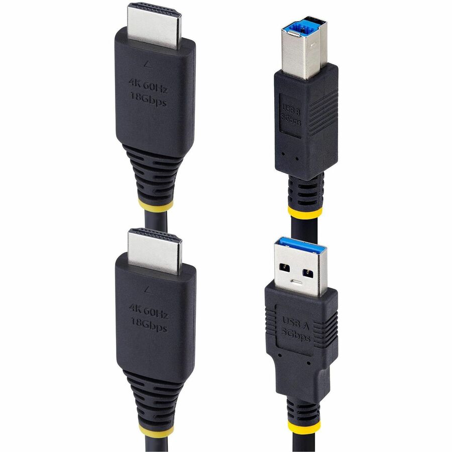 StarTech.com 6ft HDMI and USB KVM Cable with 4K Support - Model HU1226-KVM-CABLE