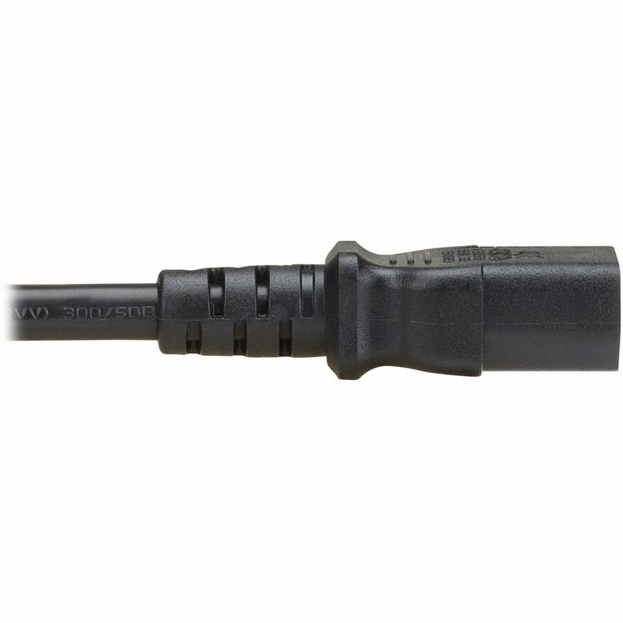 Eaton Tripp Lite Series PDU Power Cord, C13 to P-Lock C14, 6 ft, 10A, 230V, Black