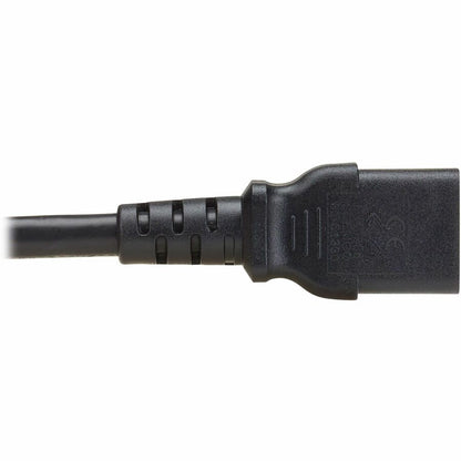 Eaton Tripp Lite Series PDU Power Cord, C13 to P-Lock C14, 6 ft, 10A, 230V, Black