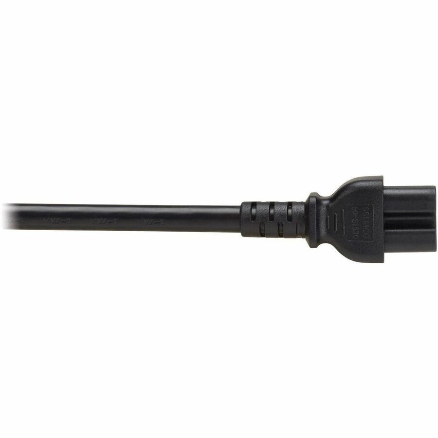 Eaton Tripp Lite Series PDU Power Cord, C15 to P-Lock C14 - Heavy-Duty 15A 250V 14 AWG, 3 ft. Black