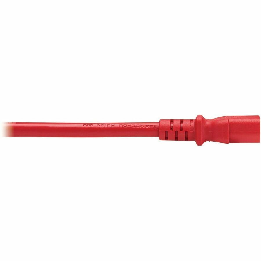 Eaton Tripp Lite Series PDU Power Cords, C13 to P-Lock C14 - Heavy-Duty 14 AWG, 2 ft. Red (6 Pack)