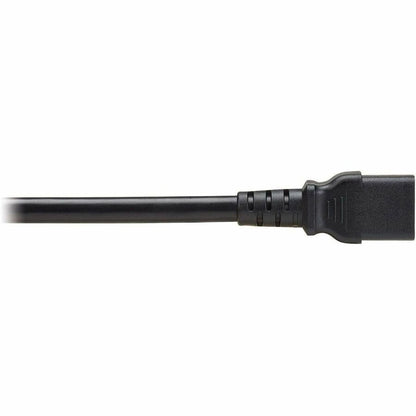 Eaton Tripp Lite Series PDU Power Cord, C13 to P-Lock C14 - Heavy-Duty 15A, 250V, 14 AWG, 2 ft. Black