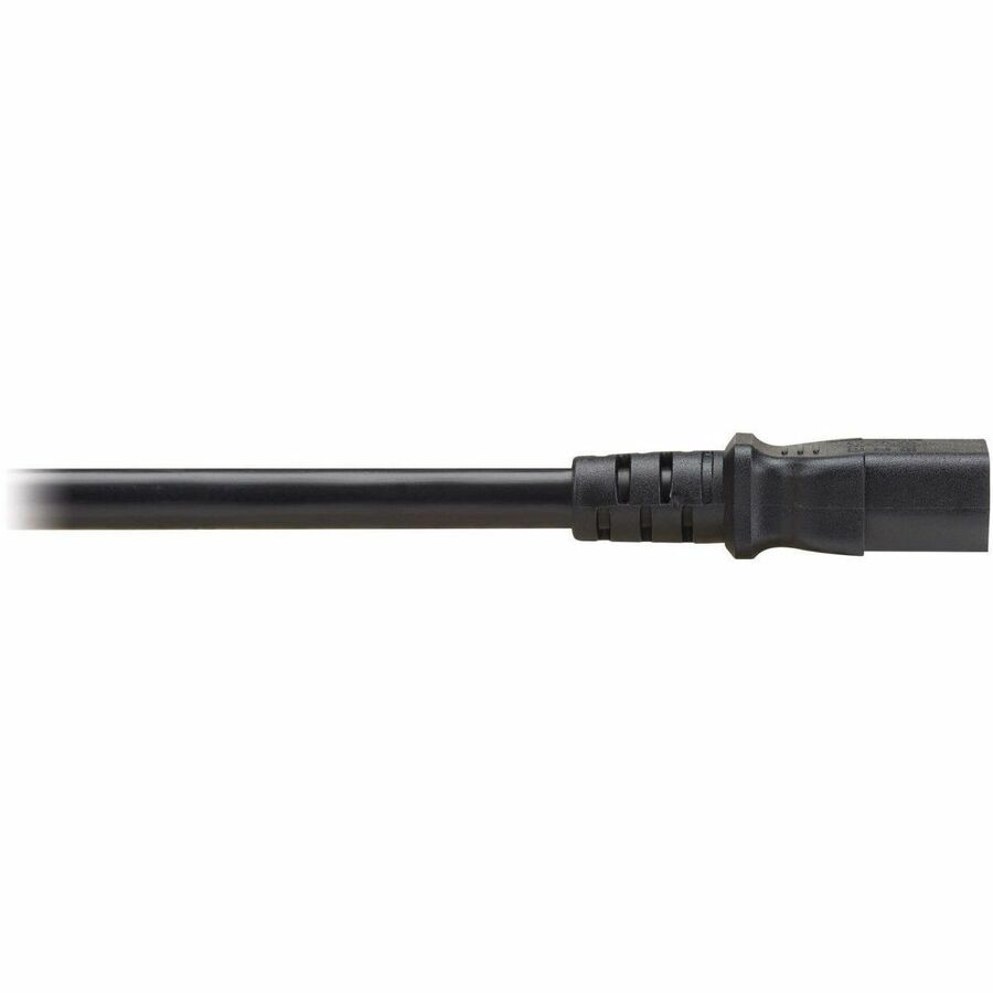 Eaton Tripp Lite Series PDU Power Cord, C13 to P-Lock C14 - Heavy-Duty 15A 230V, 10 ft. Black