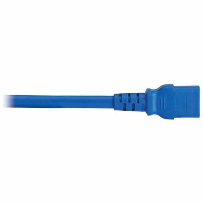Eaton Tripp Lite Series PDU Power Cords, C13 to P-Lock C14 - Heavy-Duty 14 AWG, 6 ft. Blue (6 Pack)