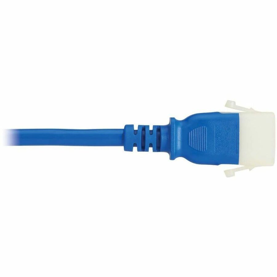 Eaton Tripp Lite Series PDU Power Cords, C13 to P-Lock C14 - Heavy-Duty 14 AWG, 6 ft. Blue (6 Pack)