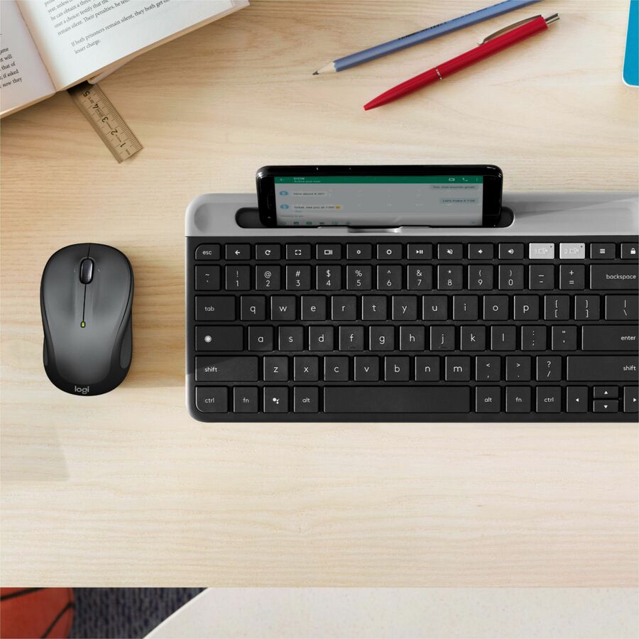 Logitech M325S Wireless Mouse – Compact, Ergonomic Design with 4-Way Scroll and 32.8 ft Range