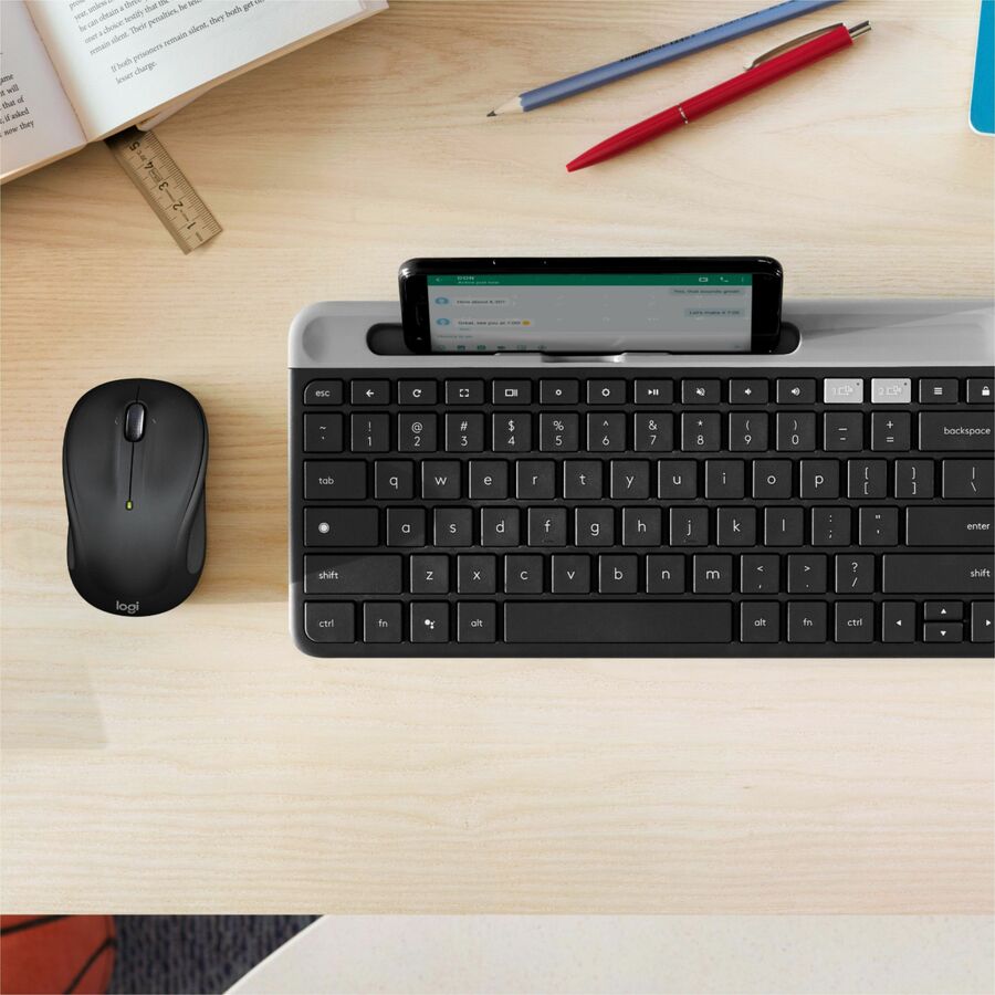 Logitech M325S Wireless Mouse with 4-Way Scroll and Compact Design